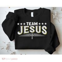 Team Jesus Christian Prayer Warrior Bible Christ Believer Sweatshirt thumb 2