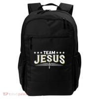 Team Jesus Christian Prayer Warrior Bible Christ Believer Backpack thumb 0