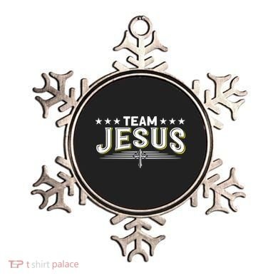 Team Jesus Christian Prayer Warrior Bible Christ Believer Ornament