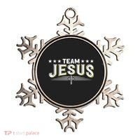 Team Jesus Christian Prayer Warrior Bible Christ Believer Ornament thumb 0