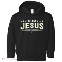 Team Jesus Christian Prayer Warrior Bible Christ Believer Toddler Hoodie thumb 0