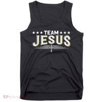 Team Jesus Christian Prayer Warrior Bible Christ Believer Tank Top thumb 0