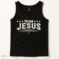 Team Jesus Christian Prayer Warrior Bible Christ Believer Tank Top thumb 2
