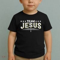 Team Jesus Christian Prayer Warrior Bible Christ Believer Toddler T-Shirt thumb 2