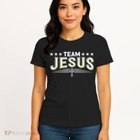 Team Jesus Christian Prayer Warrior Bible Christ Believer Women's T-Shirt thumb 4