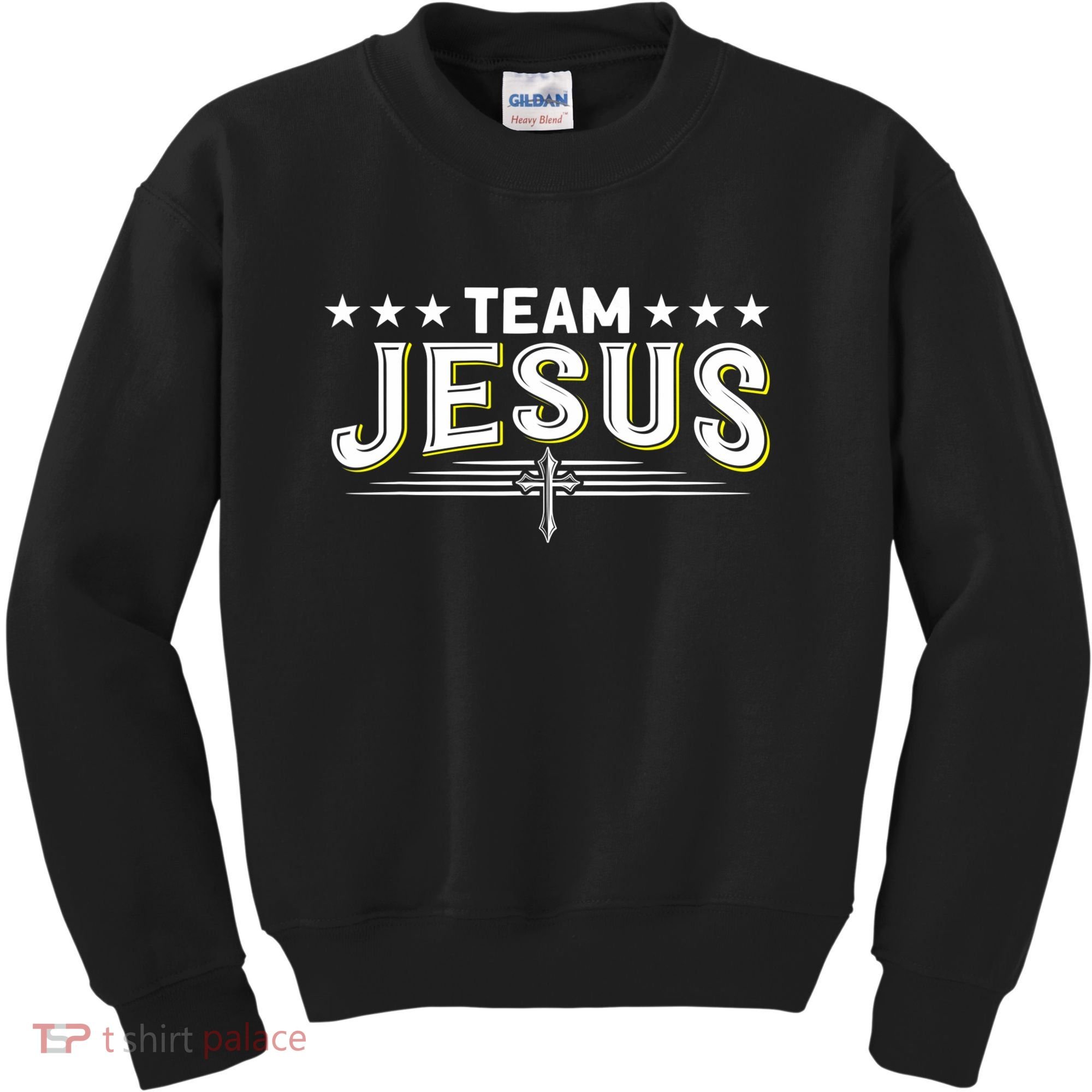 Team Jesus Christian Prayer Warrior Bible Christ Believer Kids Sweatshirt