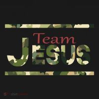 Team Jesus Christian Camo Camouflage Army Long Sleeve Shirt thumb 2