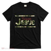 Team Jesus Christian Camo Camouflage Army T-Shirt thumb 0