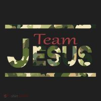 Team Jesus Christian Camo Camouflage Army Beanie thumb 2