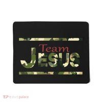 Team Jesus Christian Camo Camouflage Army Mousepad thumb 0