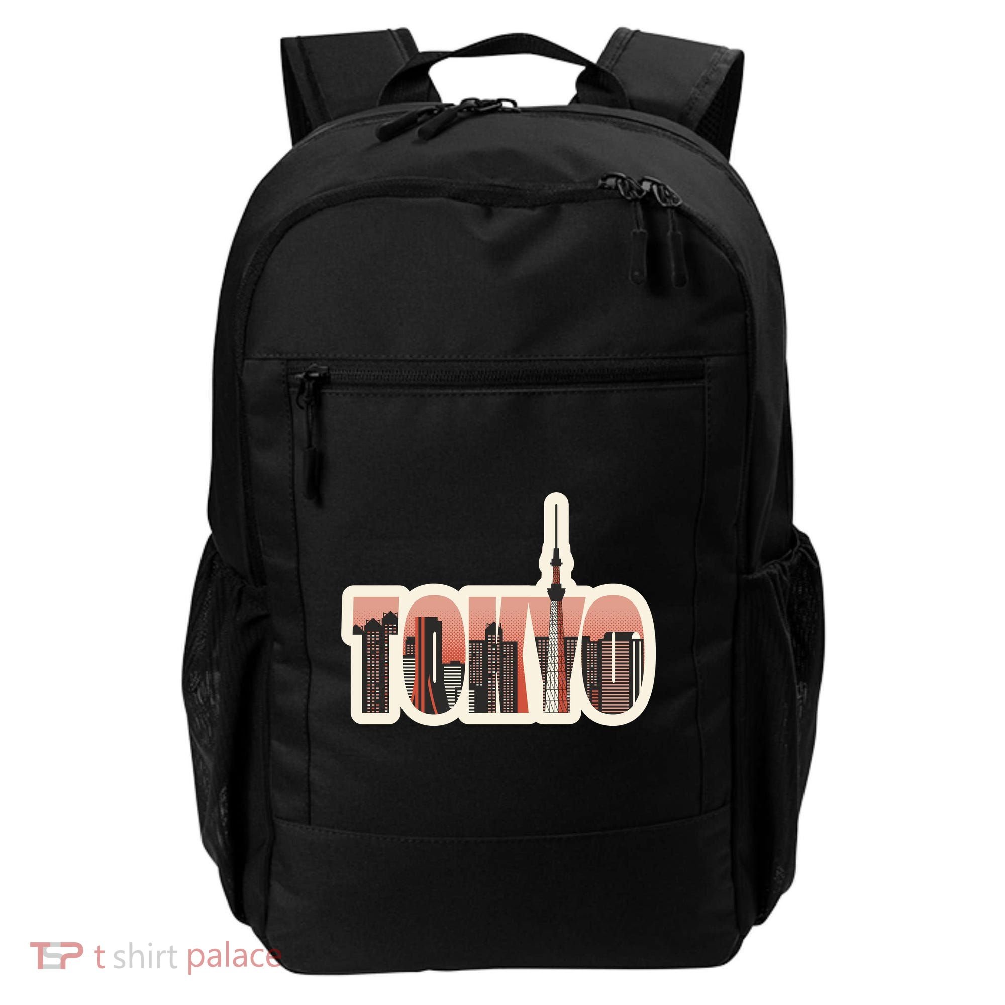 Tokyo Japan City Skyline Backpack