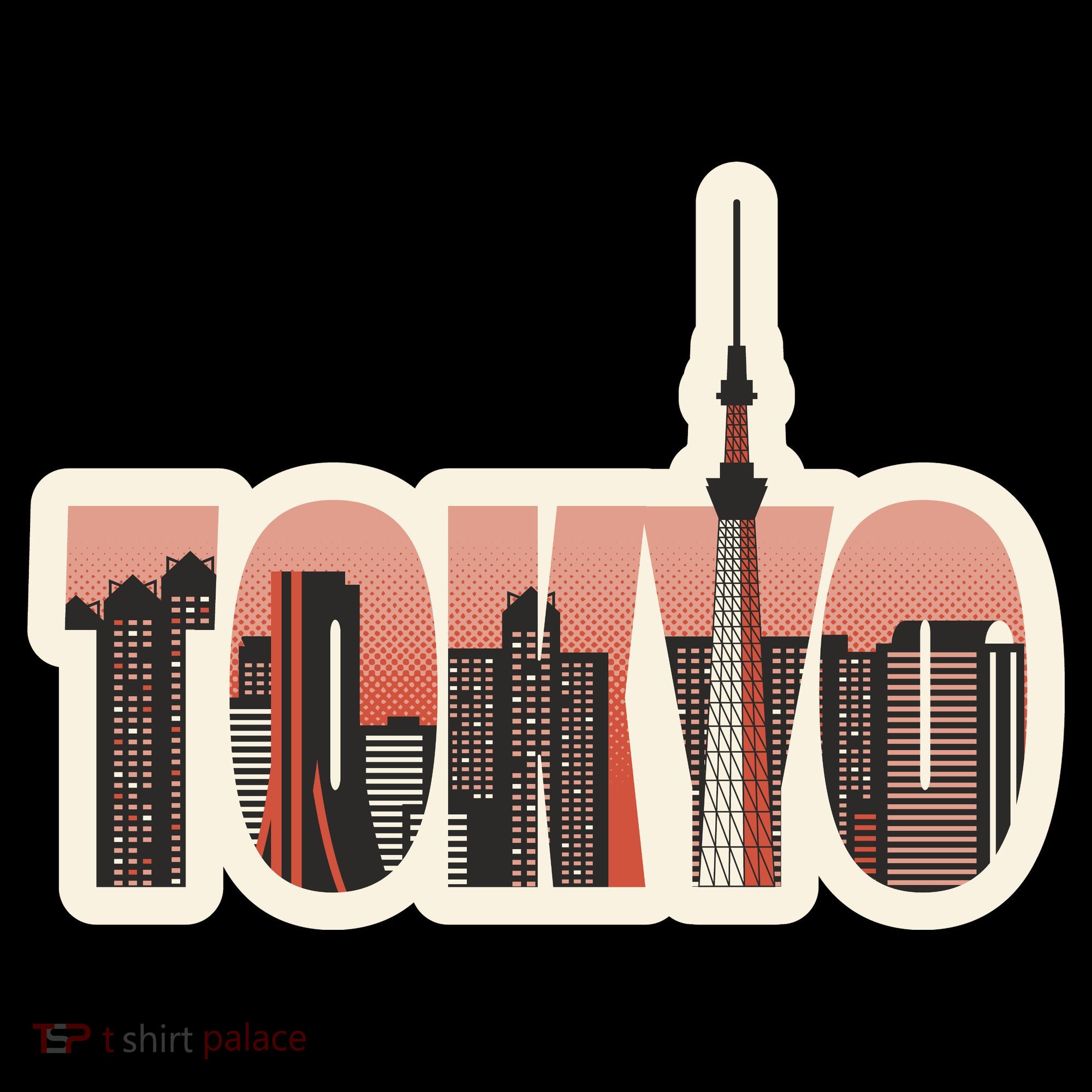 Tokyo Japan City Skyline Women's Hoodie