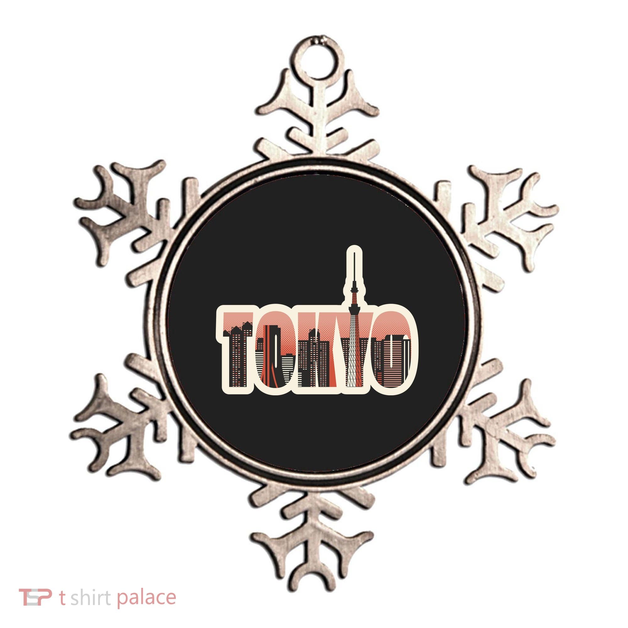 Tokyo Japan City Skyline Ornament