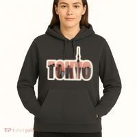 Tokyo Japan City Skyline Hoodie thumb 5