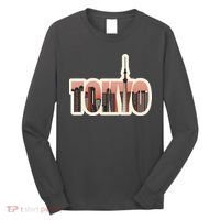Tokyo Japan City Skyline Long Sleeve Shirt thumb 0