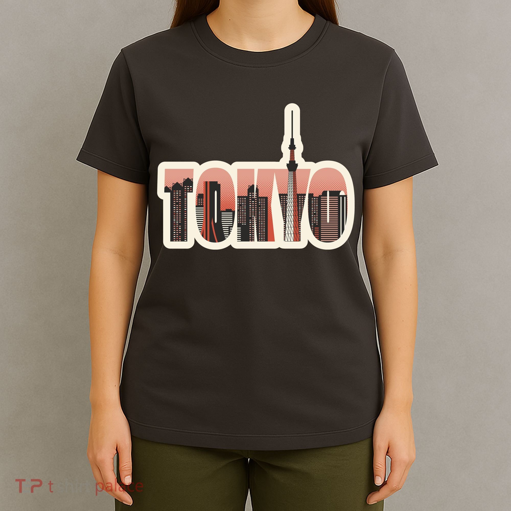 Tokyo Japan City Skyline T-Shirt