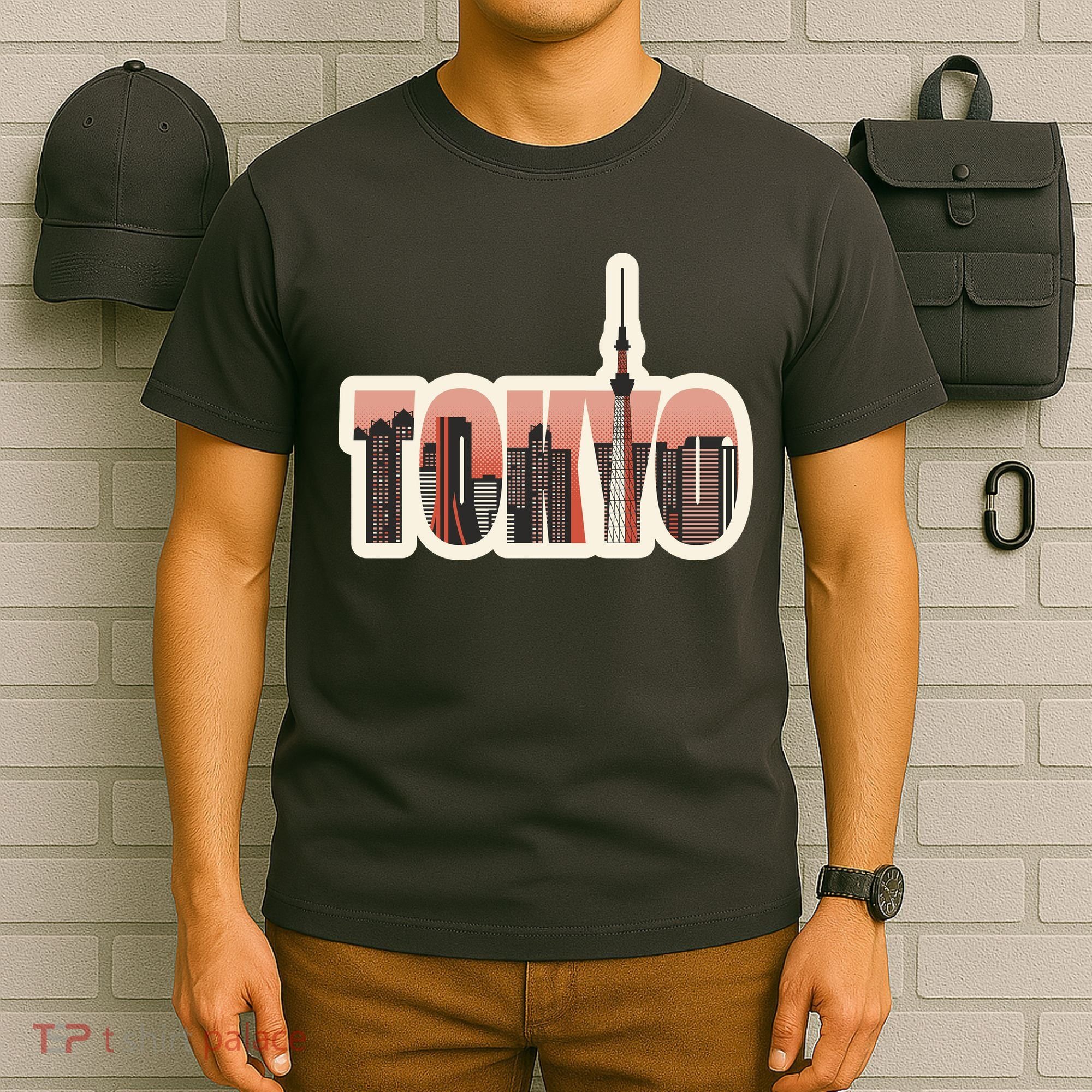 Tokyo Japan City Skyline T-Shirt