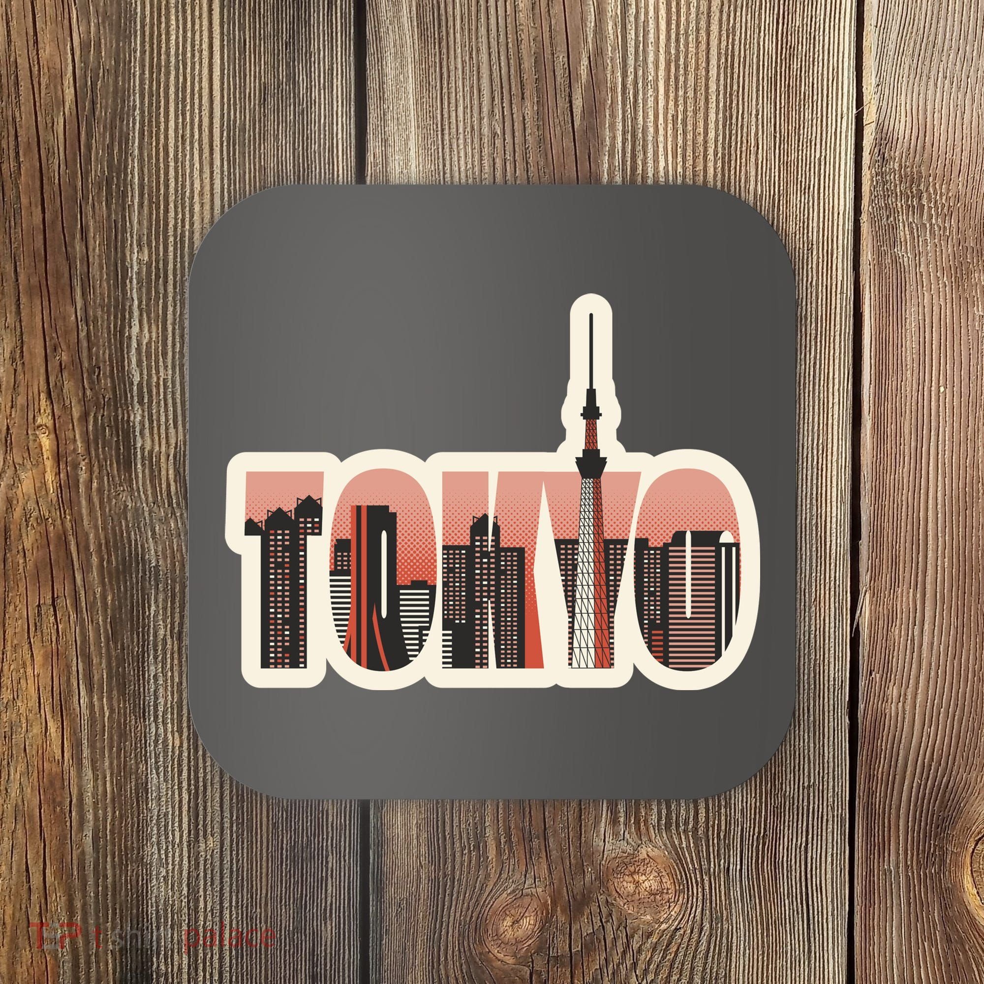 Tokyo Japan City Skyline Coaster