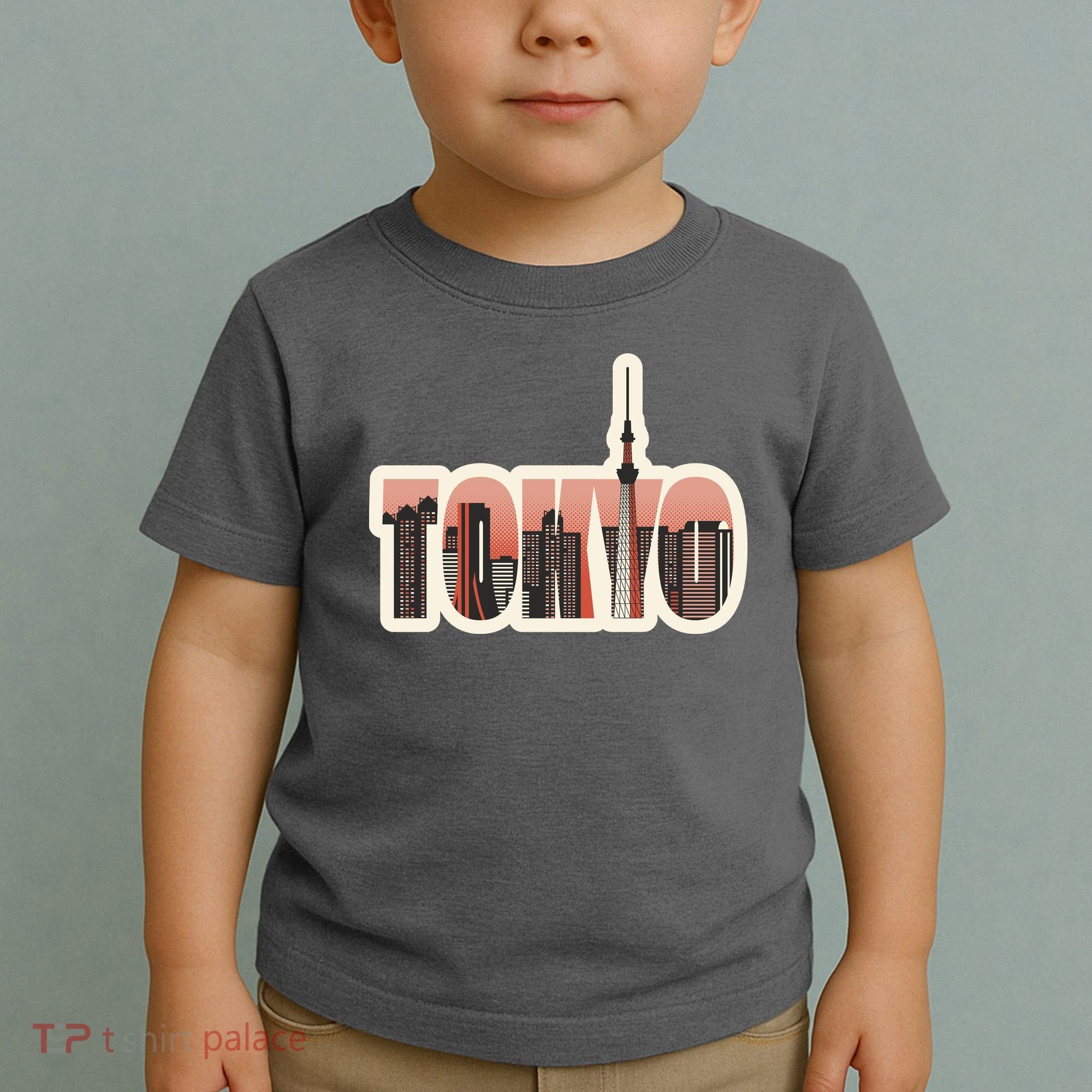 Tokyo Japan City Skyline Toddler T-Shirt