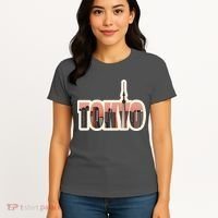 Tokyo Japan City Skyline Women's T-Shirt thumb 4