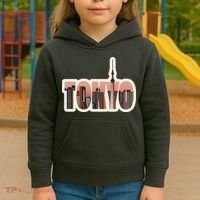 Tokyo Japan City Skyline Kids Hoodie thumb 3