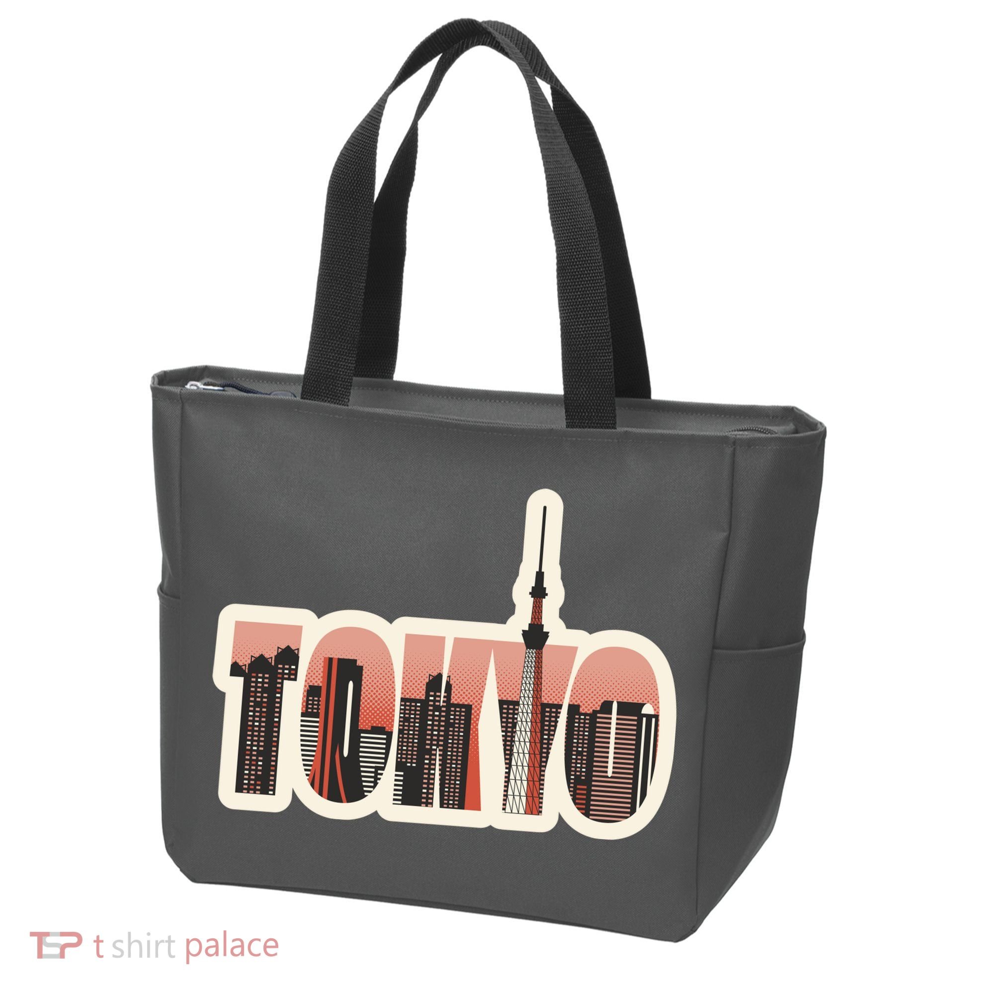 Tokyo Japan City Skyline Tote Bag