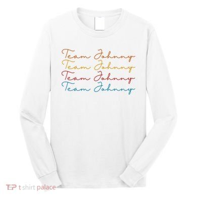 Team Johnny Colorful Long Sleeve Shirt