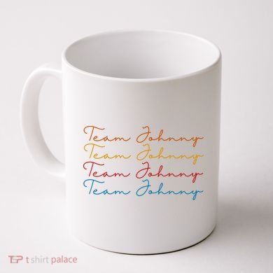 Team Johnny Colorful Coffee Mug