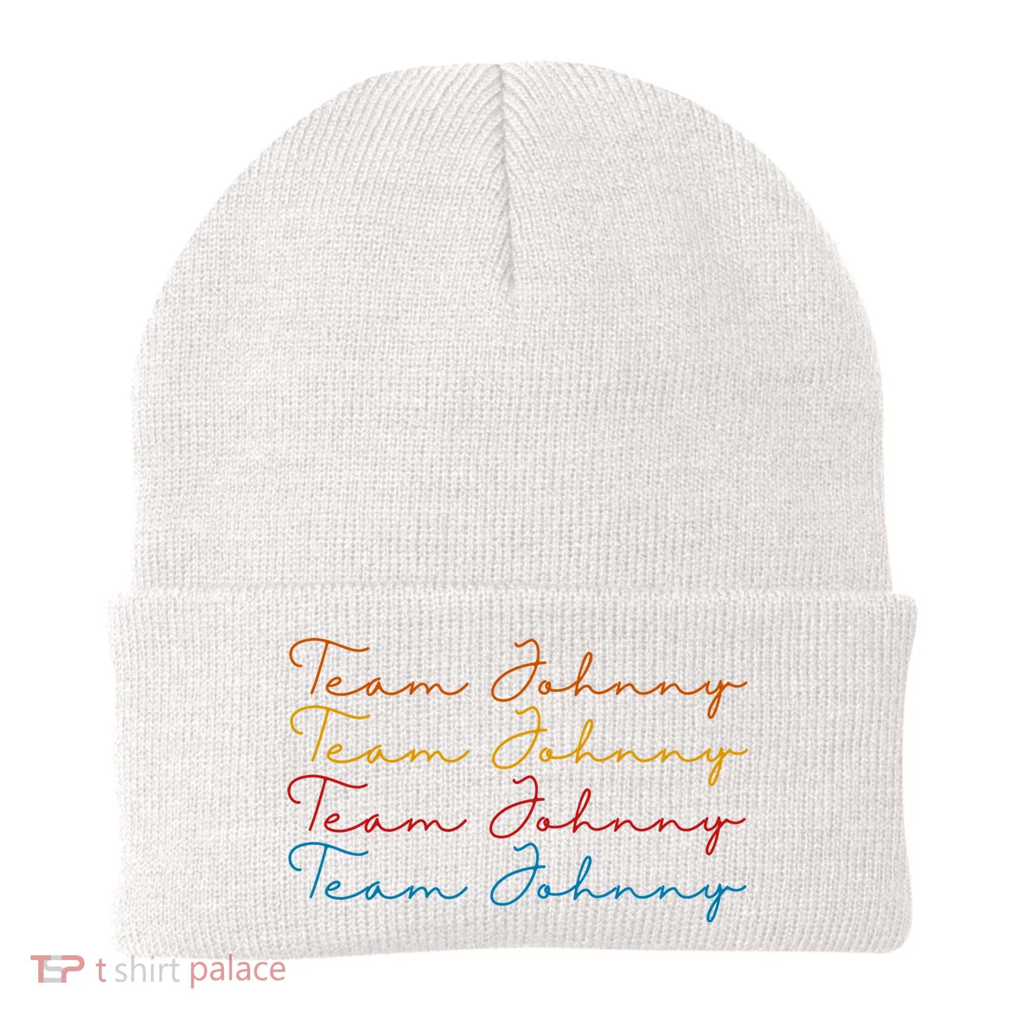 Team Johnny Colorful Beanie