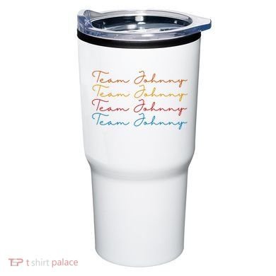 Team Johnny Colorful Tumbler