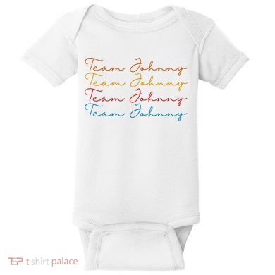 Team Johnny Colorful Baby Bodysuit