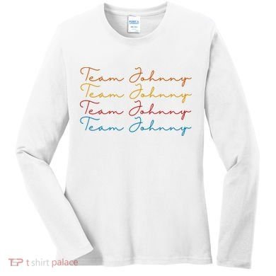 Team Johnny Colorful Women's Long Sleeve Shirt