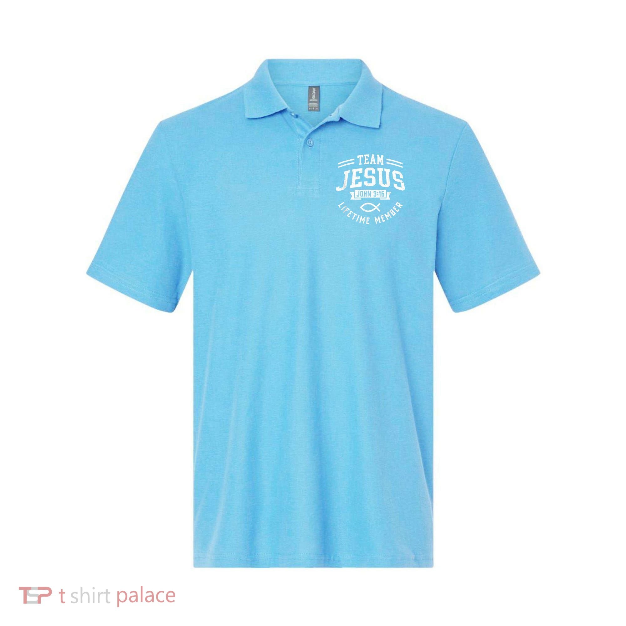 Team Jesus Christian Gifts For Men Women Polo