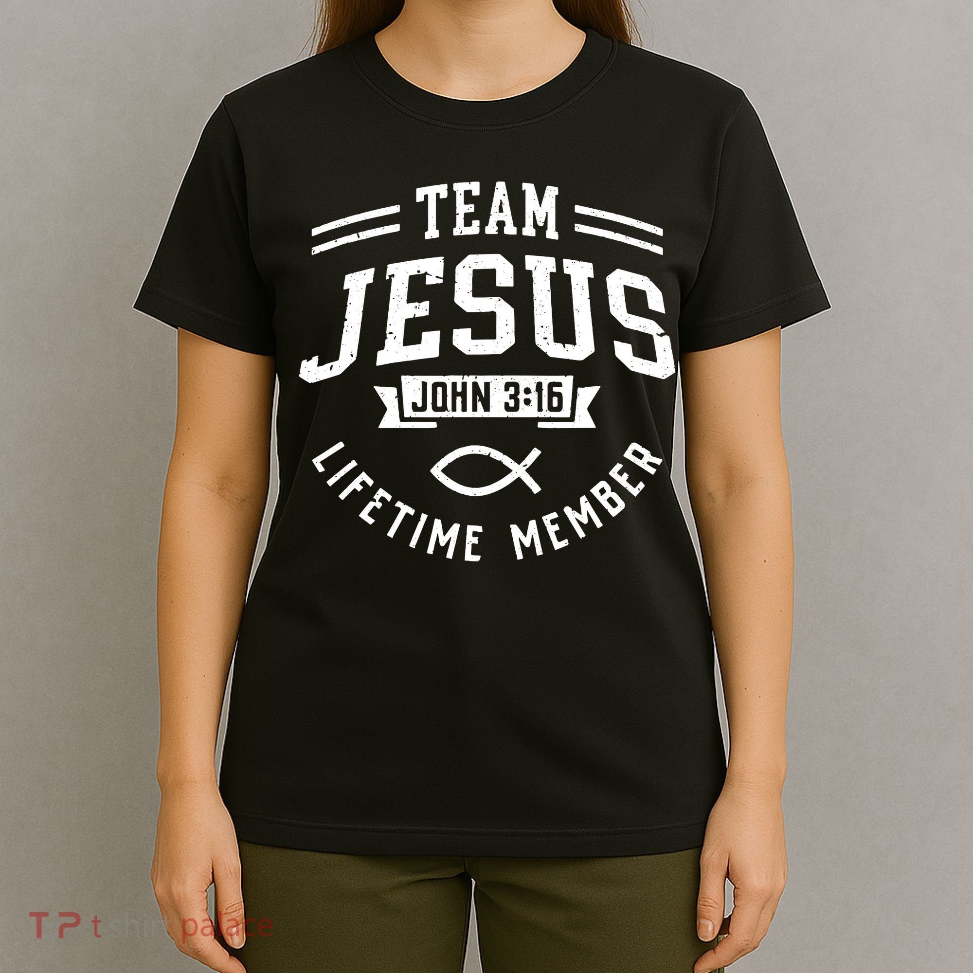Team Jesus Christian Faith Religious Gift T-Shirt