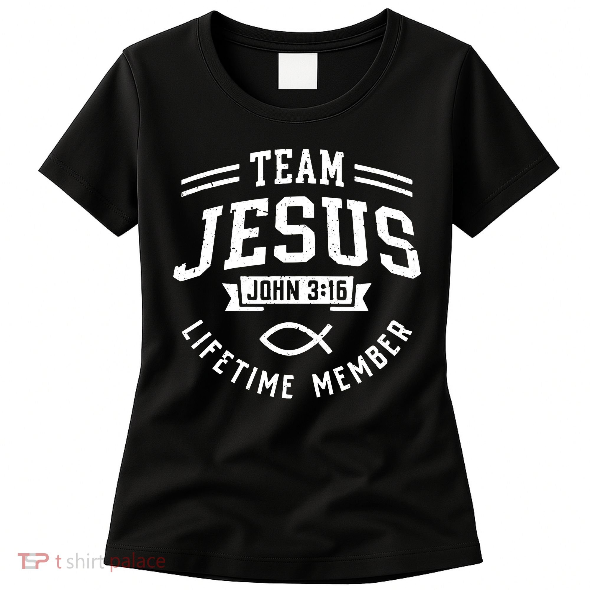 Team Jesus Christian Faith Religious Gift Women's T-Shirt