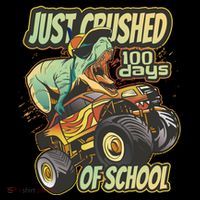 TRex Just Crushed 100 Days Of School Coffee Mug thumb 5