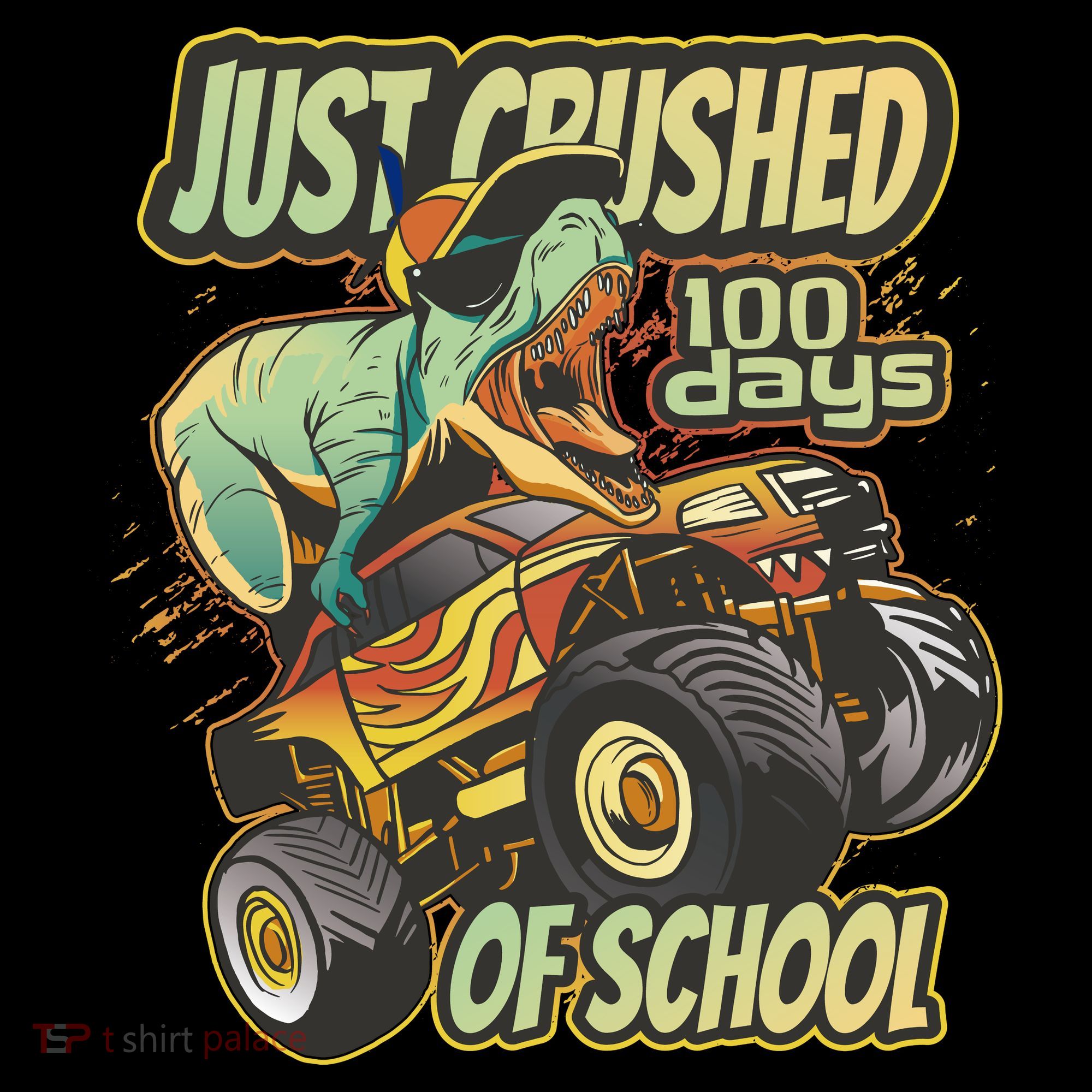 TRex Just Crushed 100 Days Of School Coffee Mug