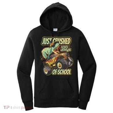 TRex Just Crushed 100 Days Of School Women's Hoodie