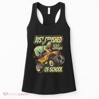 TRex Just Crushed 100 Days Of School Women's Tank Top thumb 0