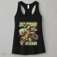 TRex Just Crushed 100 Days Of School Women's Tank Top thumb 3