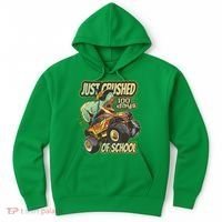 TRex Just Crushed 100 Days Of School Hoodie thumb 0