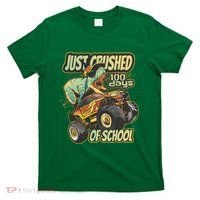 TRex Just Crushed 100 Days Of School T-Shirt thumb 0