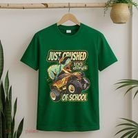 TRex Just Crushed 100 Days Of School T-Shirt thumb 2