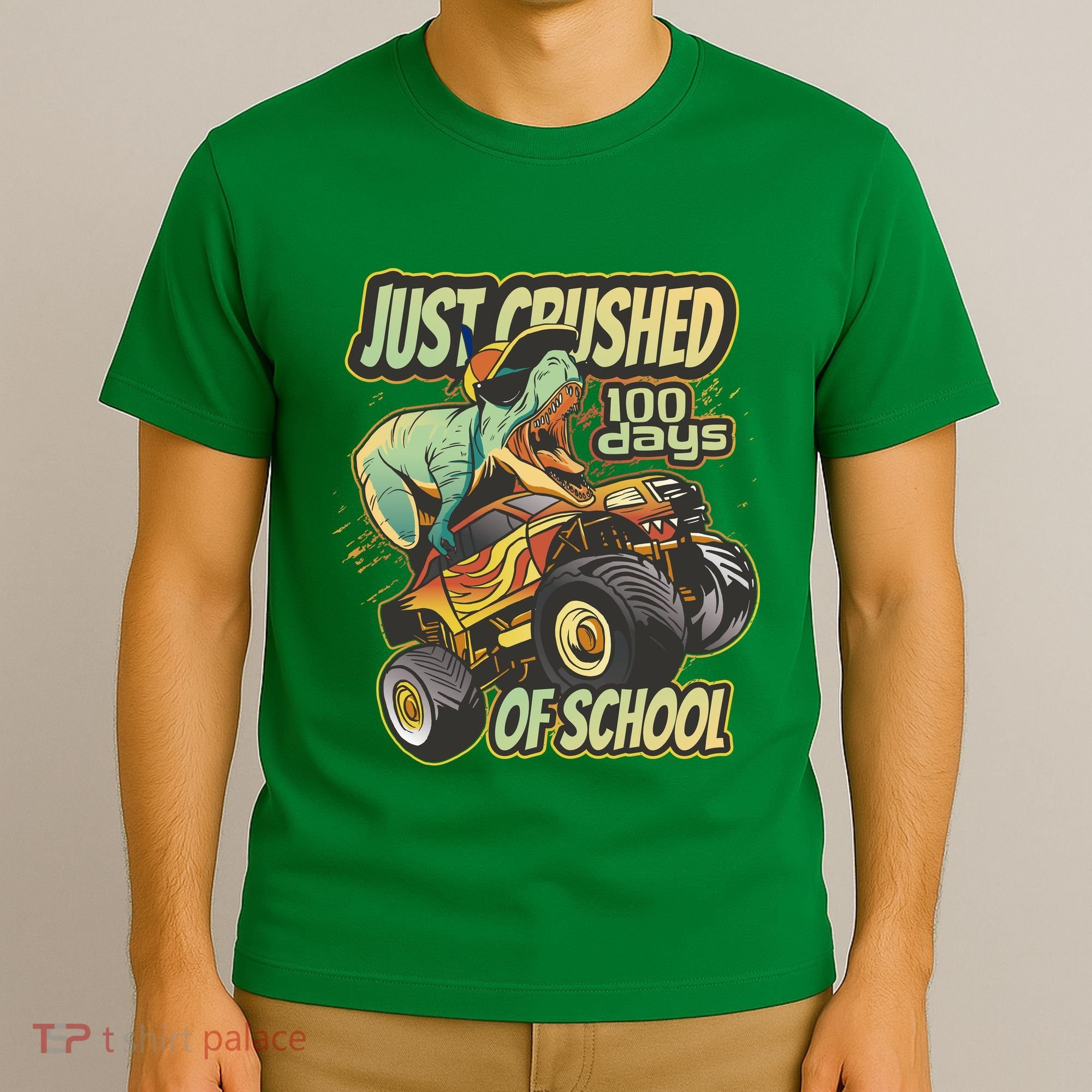 TRex Just Crushed 100 Days Of School T-Shirt