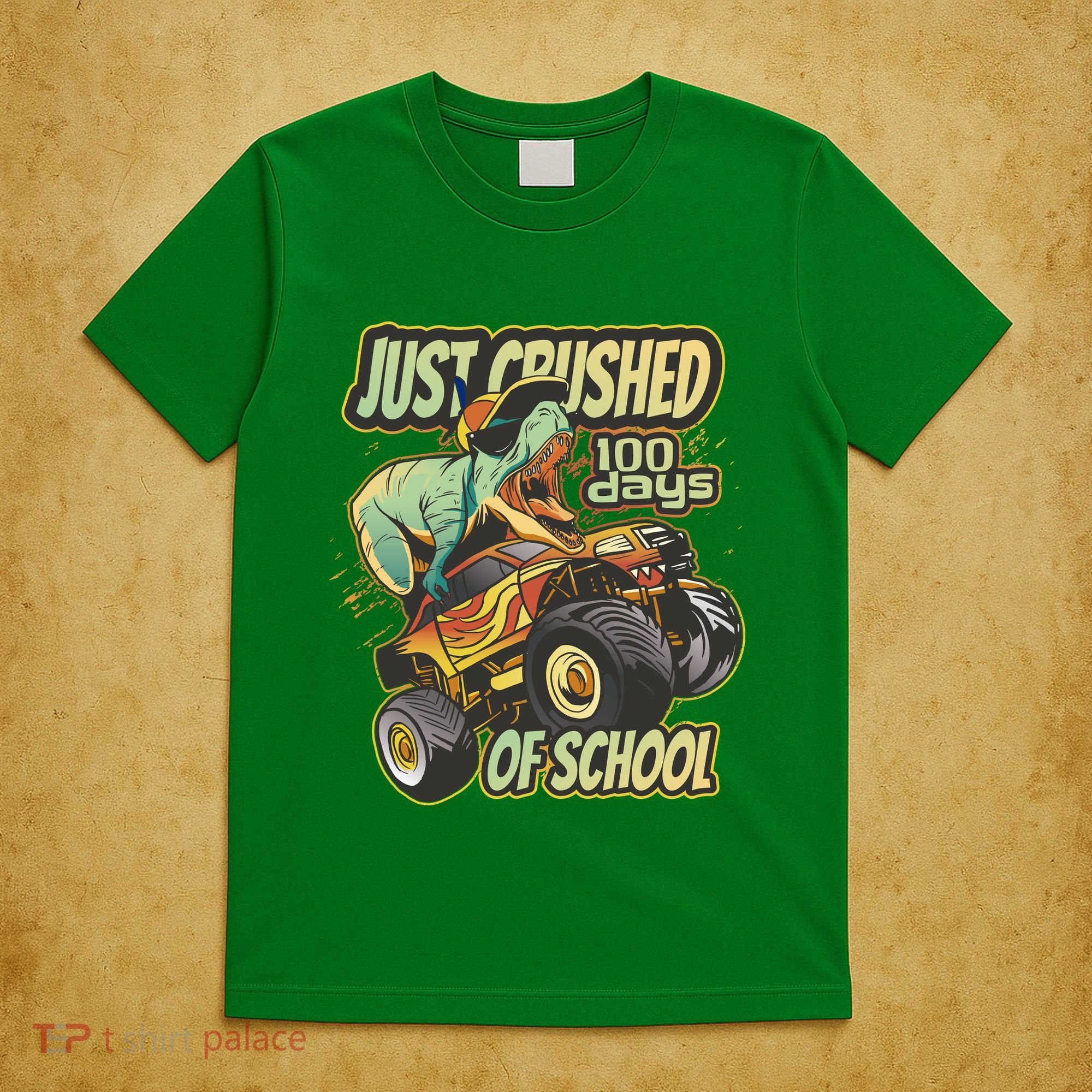 TRex Just Crushed 100 Days Of School T-Shirt