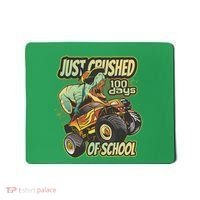 TRex Just Crushed 100 Days Of School Mousepad thumb 0