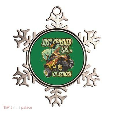 TRex Just Crushed 100 Days Of School Ornament