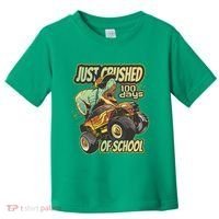 TRex Just Crushed 100 Days Of School Toddler T-Shirt thumb 0