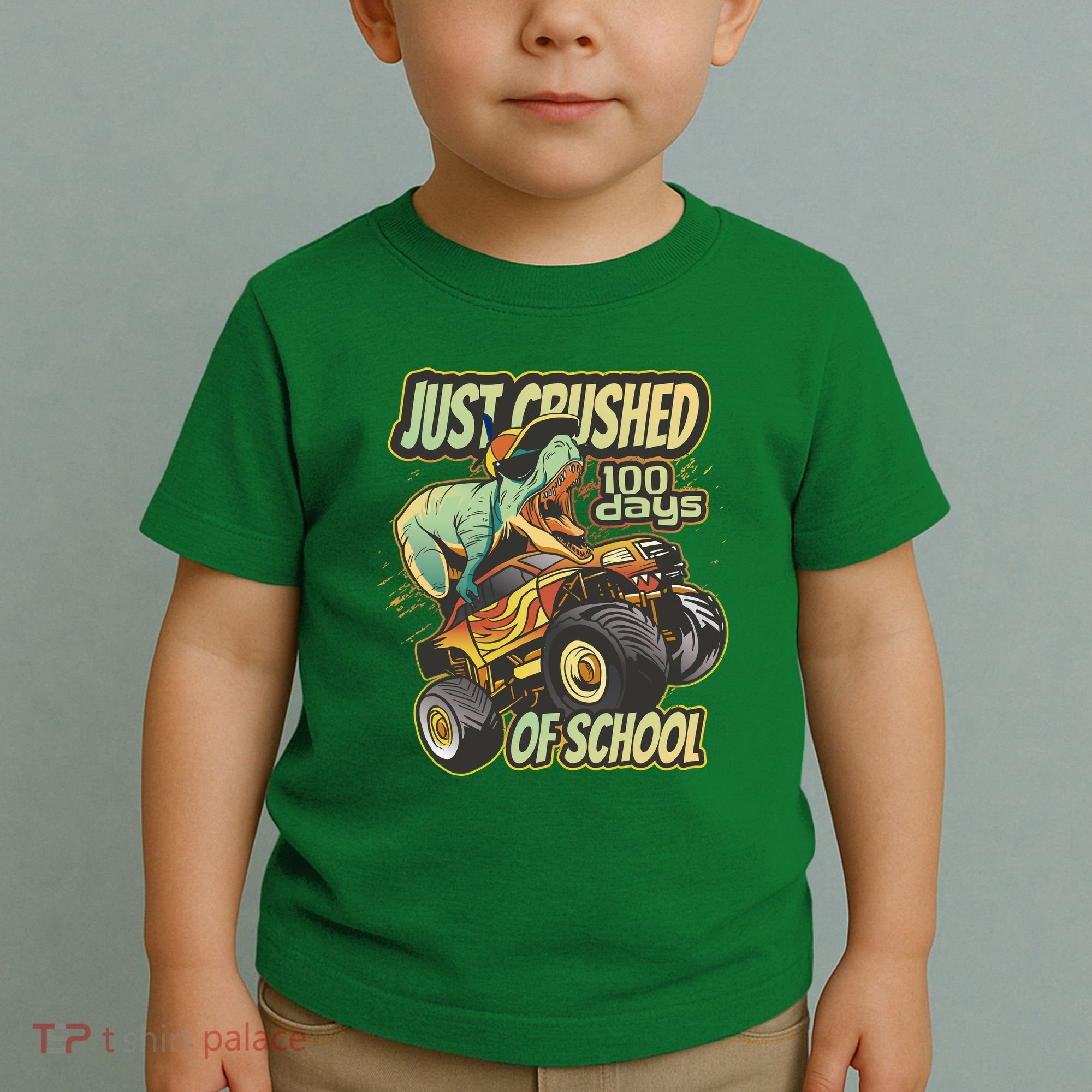 TRex Just Crushed 100 Days Of School Toddler T-Shirt