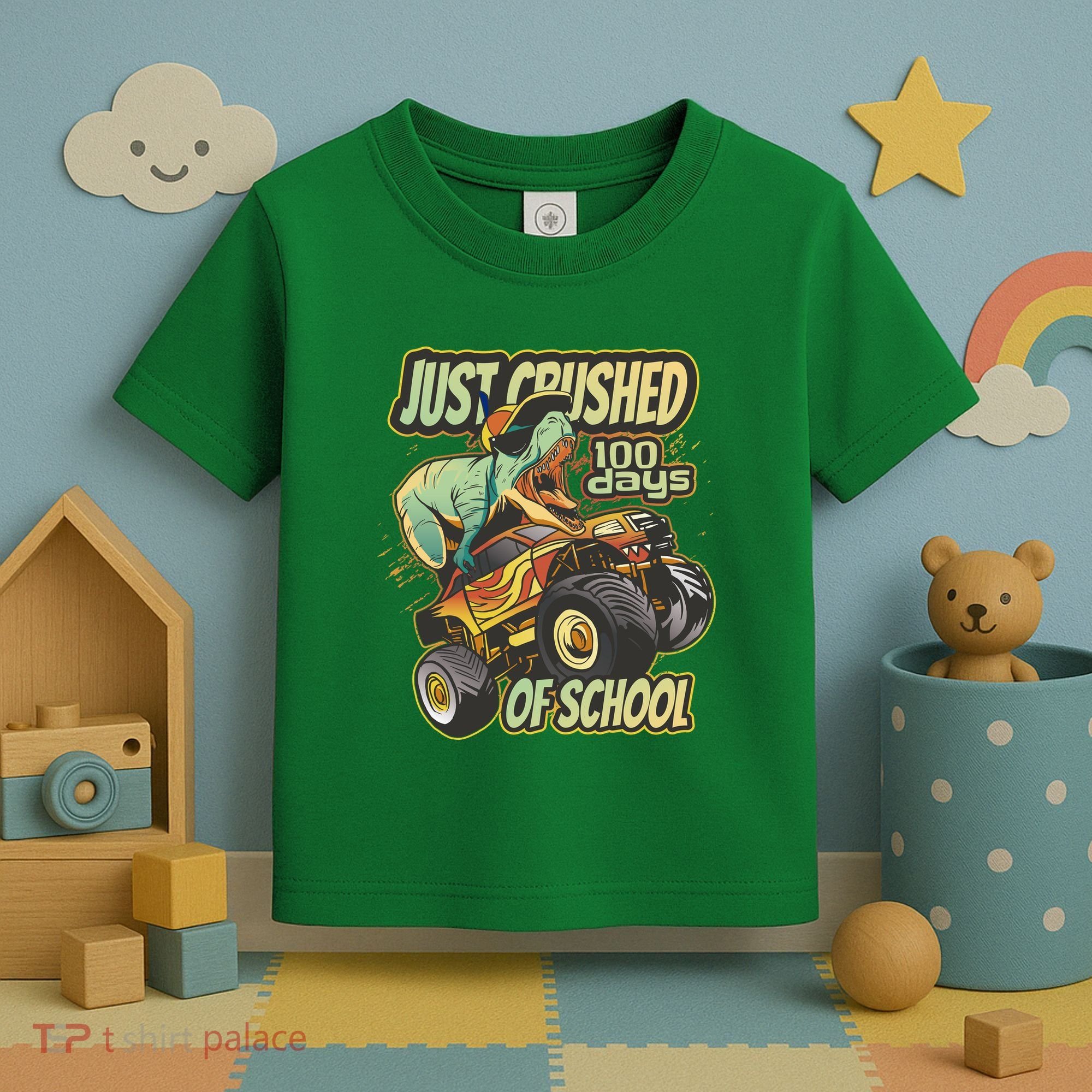 TRex Just Crushed 100 Days Of School Toddler T-Shirt